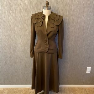 Vintage 1940’s Forstmann Skirt suit